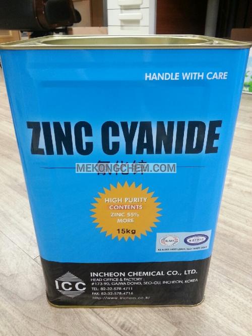 Zinc Cyanide - MEKONG CHEMICALS - Công Ty TNHH Hóa Chất Mê Kông